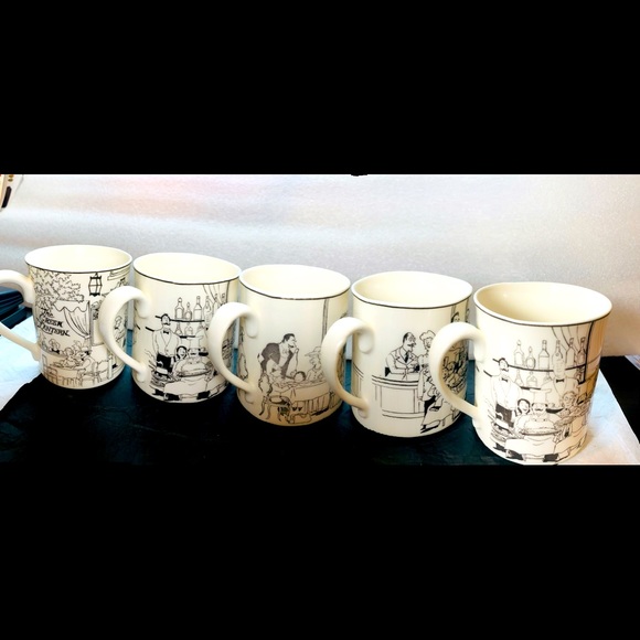 Epoch Collection Le Restaurant Bistro Waiters Chefs Sommelier - Picture 1 of 15